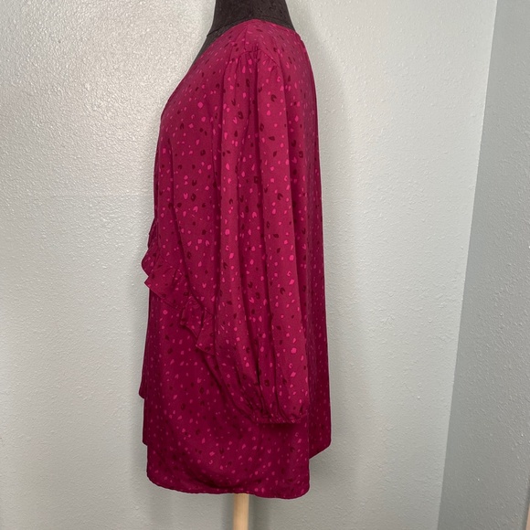 Isabel Maternity by Ingrid + Isabel Purple Blouse - Picture 2 of 10